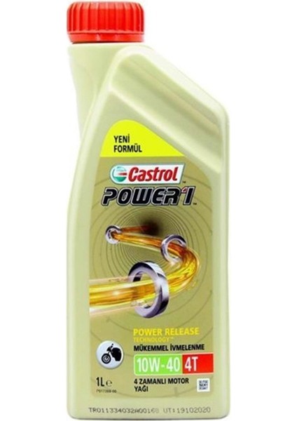 Power1 4T 10W/40 Motor Yağı 1 Litre