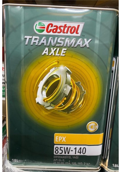TRANSMAX AXLE 85W-140 DİFERANSİYEL YAĞI 18 LİTRE