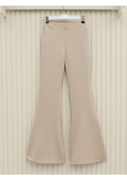 Ispanyol Paça Scuba Kumaş Pantolon