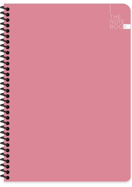 A5 96 Yaprak Kareli Spiralli Sert Kapak Not Defteri The Notebook 410405-99