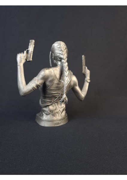 Angelina Jolie Tomb Rider Boyalı Büst 15 cm fırsatları