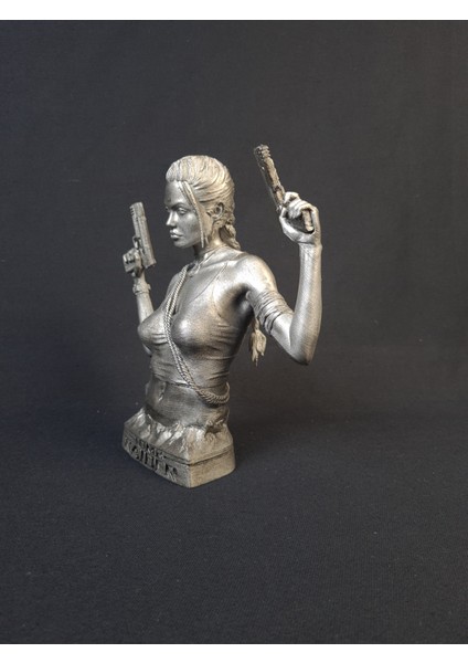 Angelina Jolie Tomb Rider Boyalı Büst 15 cm indirimleri
