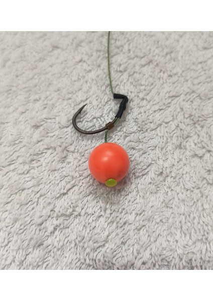 5 Adet Yaylı 14 mm Kırmızı Boncuklu Sazan Rig Takımı fiyatları