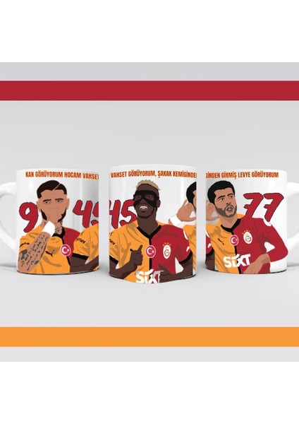Galatasaray Efsaneleri Kupa Bardak