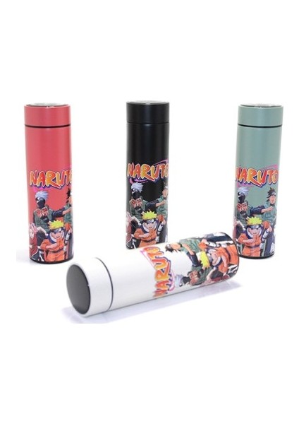 Anime Baskılı Dijital Göstergeli Termos 500 ml Model 3