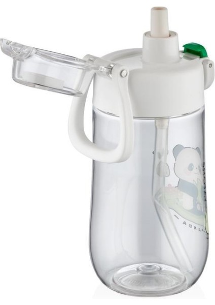 Çocuk Su Matarası Tritan Panda 500ML Beyaz fiyatları