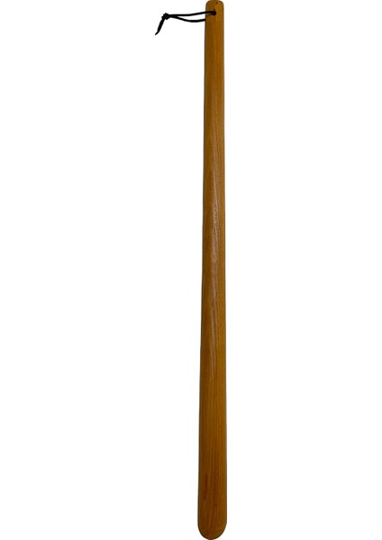Klasik Model Kestane Ahşap El Oyması Ayakkabı Çekeceği 75 cm