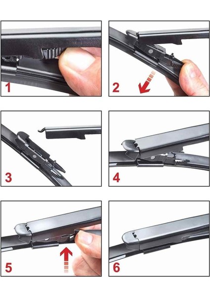 Fiat Punto (2007-2017) Ön Silecek Süpürgesi 650mm + 380mm fırsatları