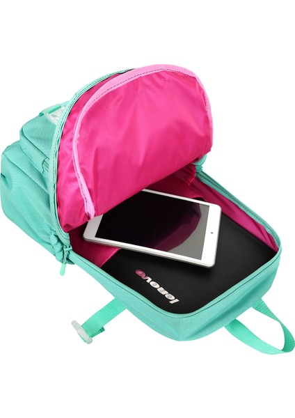 Kawai Model Kore Tarzı Oyuncak Aksesuarlı Yeşil Kız ve Erkek Çocuk Sırt Çantası ve Okul Çantası fırsatları