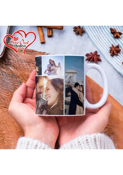 Kişiye Özel Isimli ve Fotoğraflı Kupa Bardak - Size Özel Hediye