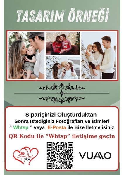 Kişiye Özel 4 Fotoğraflı Kolaj Kupa Bardak - Size Özel Hediye modelleri