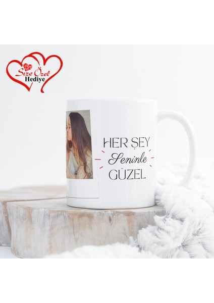Kişiye Özel Fotoğraflı ve Isimli Kupa Bardak - Anneler Günü Kupa Bardağı modelleri