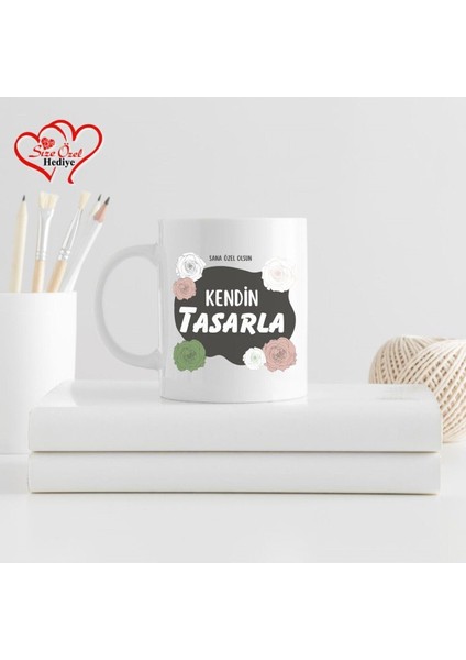 Kendi Tasarımını Yarat Kupa Bardak - Kişiye Özel Kupa Bardak - Isme Özel Kupa Bardak