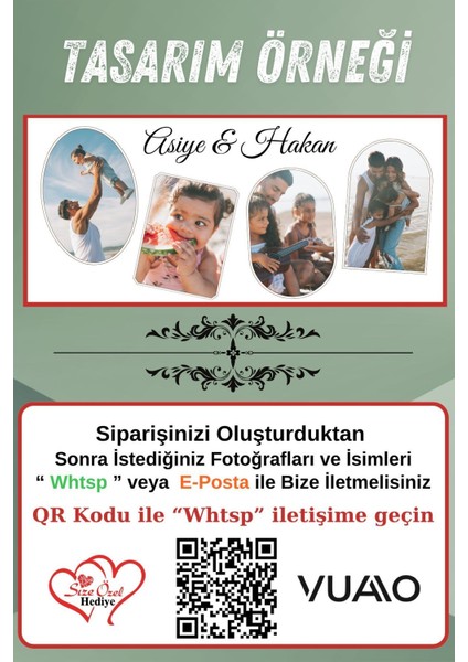 Kişiye Özel Fotoğraflı ve Isimli Kupa Bardak - Size Özel Hediye modelleri