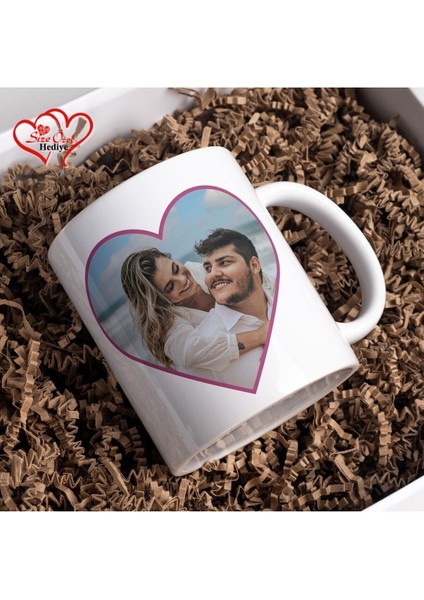 Kişiye Özel Fotoğraflı 8 Mart Dünya Kadınlar Günü Kupa Bardak