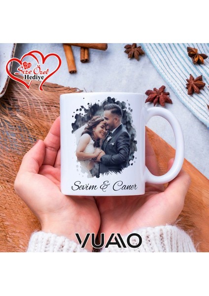 Kişiye Özel Fotoğraflı ve Isimli Kupa Bardak - Isme Özel Kupa Bardağı
