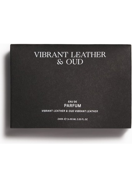 Vıbrant Oud Vıbrant Leather Edp 60 ml 2*60 ml