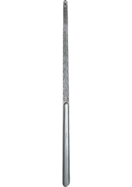 Damla Model Gümüş Ahşap El Oyması Ayakkabı Çekeceği 75 cm