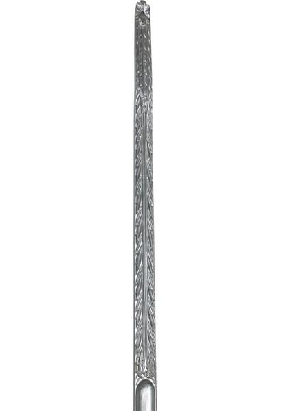Damla Model Gümüş Ahşap El Oyması Ayakkabı Çekeceği 75 cm