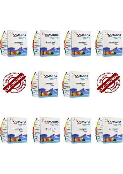 KAMAGRA1000PERFORMANS 7 Li Meyveli Jelly 10 Paket