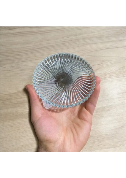 Sunumluk & Cerezlik & Ikramlık 13 cm Cam Oval Kase (2 Adet) modelleri