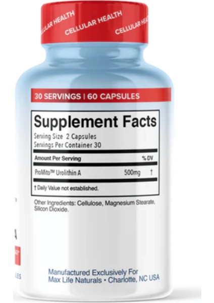 Promito 500 mg Urolithin A 60 Capsul