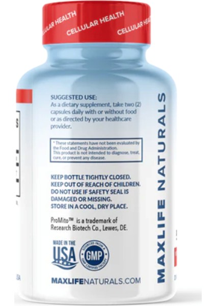 Promito 500 mg Urolithin A 60 Capsul