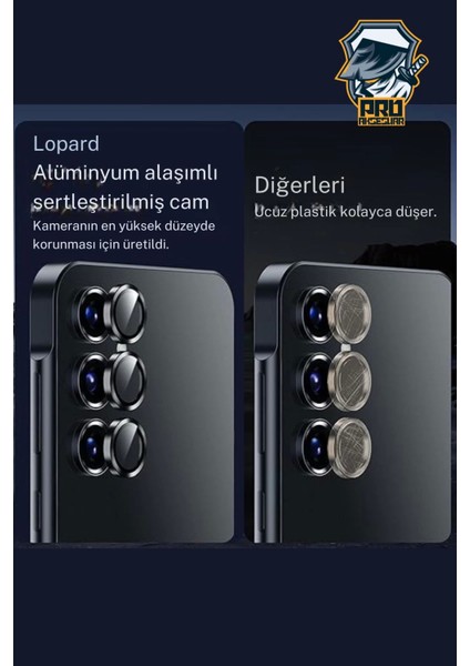 Samsung Galaxy A16 Kamera Koruyucu Temperli Cam Parlak Lens Koruma Eko Cl-07