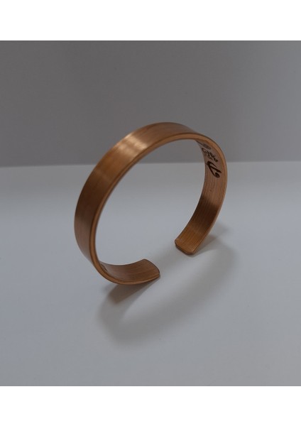 İçi Dua Yazılı Şık Bakır Bileklik 10 mm LZRB0023-3 fiyatları