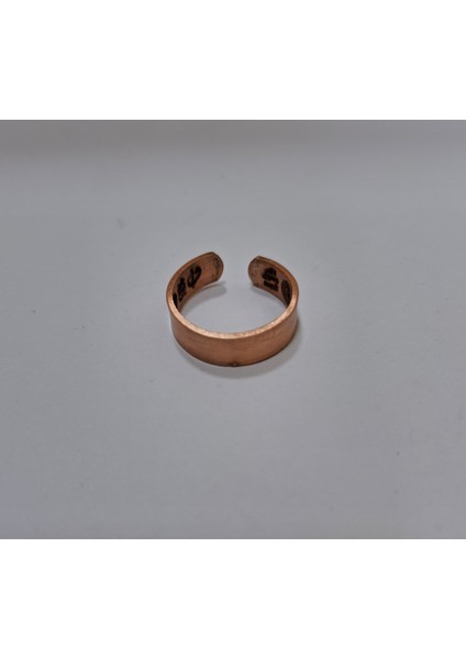 Içi Dua Yazılı Şık Bakır Yüzük 6mm LZRY0023-1 fiyatları