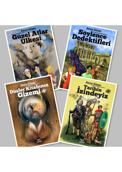 Kitap Kaçkınları Seti (4 Kitap) - Atay Sözer