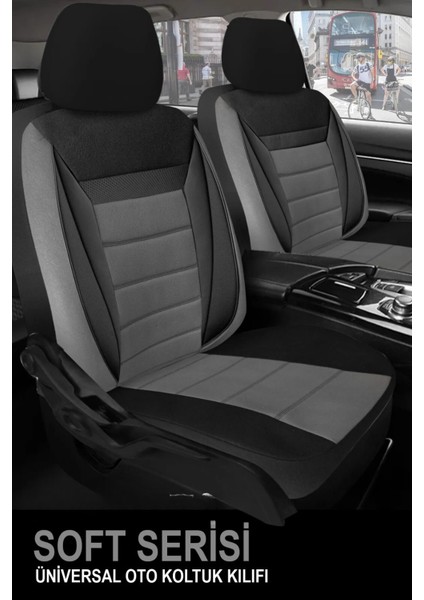 Aston Martin V12 Vantage Uyumlu Tam Set 5 Koltuk Tay Tüyü Oto Koltuk Kılıfı Füme