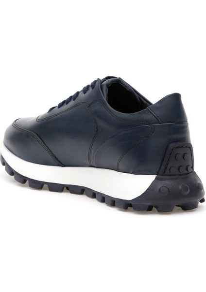 Erkek Lacivert %100 Deri Casual Ayakkabı 50298536-VR033