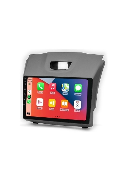 Isuzu D Max 2012-2019 4gb Ram 64GB Hafıza 8 Çekirdek Carplay Kamera Android Multimedya