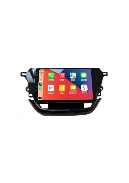 Opel Corsa F 2020-2024 6gb Ram 128GB Hafıza 8 Çekirdek Carplay Kamera Android Multimedya