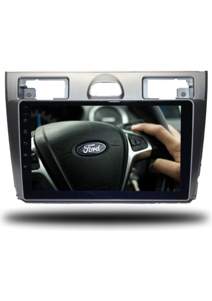 Ford Fiesta 2006-2011 Gri 8gb Ram 128GB Hafıza 8 Çekirdek Carplay Kamera Android Multimedya