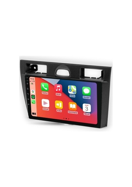 Ford Fiesta 2006-2011 Siyah 4gb Ram 32GB Hafıza 4 Çekirdek Carplay Kamera Android Multimedya