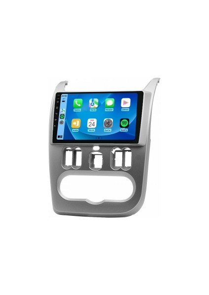 Dacia Logan 2010-2014 2gb Ram 32GB Hafıza 4 Çekirdek Carplay Kamera Android Multimedya