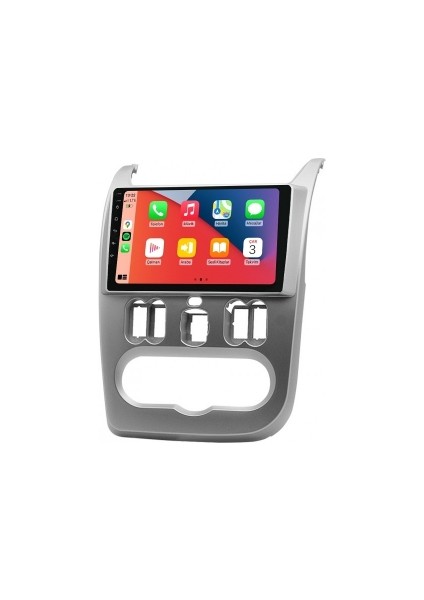 Dacia Logan 2010-2014 2gb Ram 32GB Hafıza 4 Çekirdek Carplay Kamera Android Multimedya