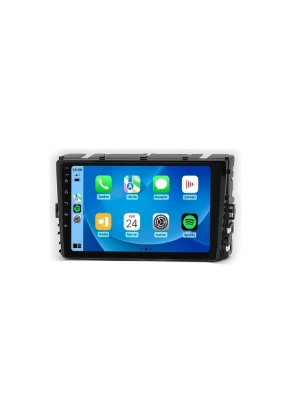 Volkswagen Transporter T6 2019-2021 6gb Ram 64GB Hafıza 8 Çekirdek Carplay Kamera Android Multimedya