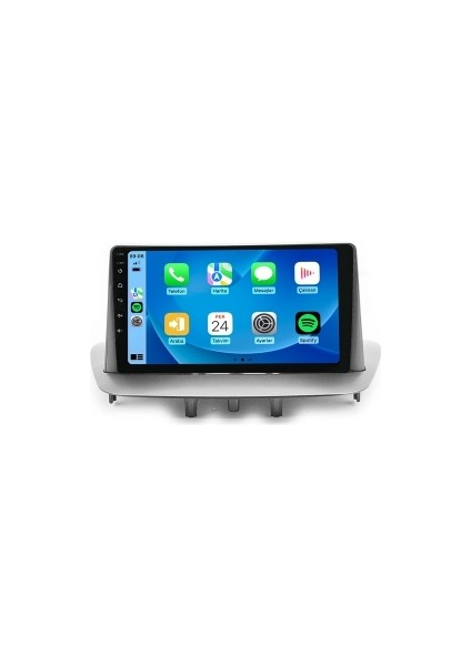 Renault Fluence 2010-2017 8gb Ram 128GB Hafıza 8 Çekirdek Carplay Kamera Android Multimedya