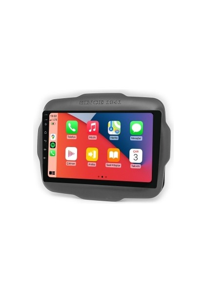 Jeep Renegade 2016-2021 6gb Ram 64GB Hafıza 8 Çekirdek Carplay Kamera Android Multimedya