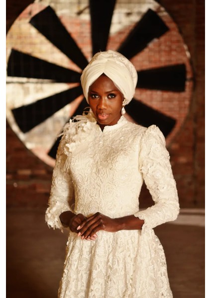 Dantelli Dolgulu Rose Gelinlik Bonesi fırsatları