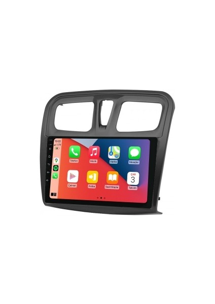 Renault Symbol 3 2013-2020 8gb Ram 128GB Hafıza 8 Çekirdek Carplay Kamera Android Multimedya