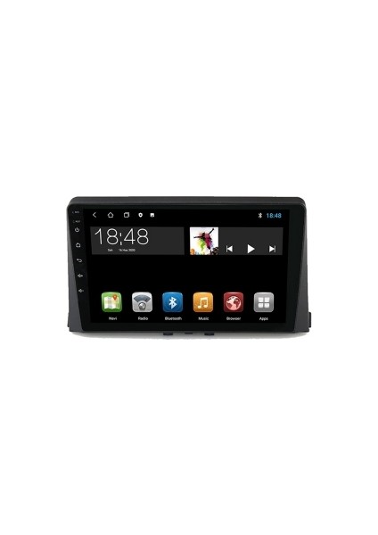 Peugeot Partner 2019-2024 4gb Ram 32GB Hafıza 4 Çekirdek Carplay Kamera Android Multimedya