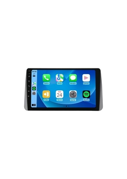 Fiat Egea Cross 2020-2024 6gb Ram 128GB Hafıza 8 Çekirdek Carplay Kamera Android Multimedya
