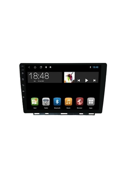 Renault Clio 5 9'' 2019-2024 6gb Ram 64GB Hafıza 8 Çekirdek Carplay Kamera Android Multimedya