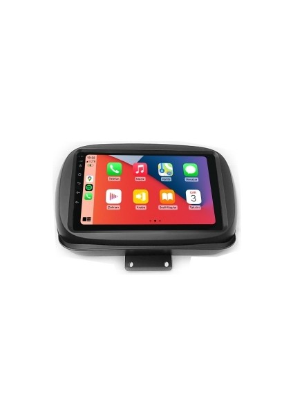 Fiat 500X 2014-2022 6gb Ram 128GB Hafıza 8 Çekirdek Carplay Kamera Android Multimedya