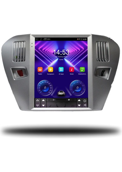 Citroen C-Elysee Gri Tesla 2012/2021 4gb Ram 32GB Hafıza Carplay Kamera Android Multimedya