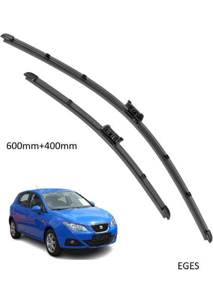 Seat Ibiza 4 2008-2017 Silecek Süpürgesi 600MM + 400MM / 24" + 16"